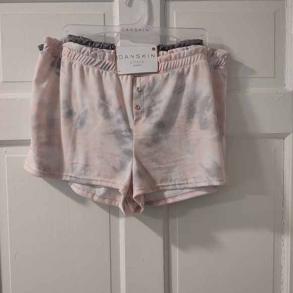 Danskin Other - NWT Danskin 2 pk sleep shorts Sz Large
